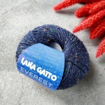 Пряжа Lana Gatto Everest 06968 синий