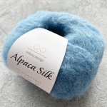 Alpaca Silk 6052 джинсовый синий