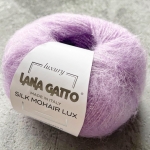 Пряжа Lana Gatto Silk Mohair Lux 8481 сирень