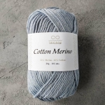 COTTON MERINO 6032 серо-голубой меланж