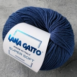 Пряжа Lana Gatto Supersoft 5522 темно-синий