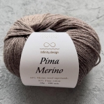 Пряжа Infinity Design Pina Merino 2658 brown melange