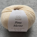 Пряжа Infinity Design Pina Merino 1012 молочный