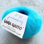 Пряжа Lana Gatto Silk Mohair Lux 30485 петроль