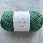 Пряжа Sandnes Garn Mandarin Naturell 8052  Mork gronn