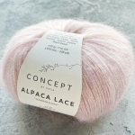 Пряжа KATIA Concept  Alpaca Lace 083 розовая холодная пудра