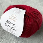 Merino Extrafine 4545 темно-красный, винный