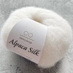 Alpaca Silk 1002 белый